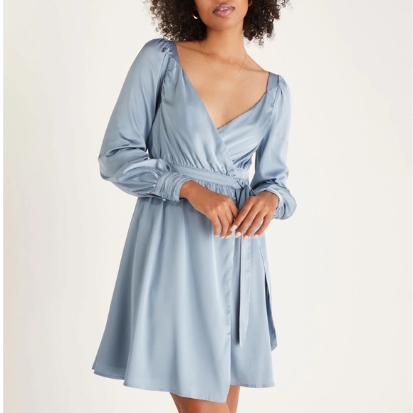 New | Backyard Roses | Caroline Wrap Dress - Picture 1 of 5